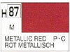 Mr Hobby (Gunze) H087 Aqueous Metallic Red Acrylic Paint 10ml