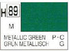 Mr Hobby (Gunze) H089 Aqueous Metallic Green Acrylic Paint 10ml