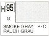 Mr Hobby (Gunze) H095 Aqueous Gloss Smoke Grey Acrylic Paint 10ml