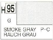 Mr Hobby (Gunze) H095 Aqueous Gloss Smoke Grey Acrylic Paint 10ml