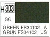 Mr Hobby (Gunze) H303 Aqueous Semi-Gloss Green FS34102 Acrylic Paint 10ml