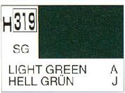 Mr Hobby (Gunze) H319 Aqueous Semi-Gloss Light Green Acrylic Paint 10ml