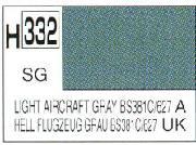 Mr Hobby (Gunze) H332 Aqueous Semi-Gloss Aircraft Grey BS381C/ 627 Acrylic Paint 10ml