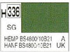 Mr Hobby (Gunze) H336 Aqueous Semi-Gloss Hemp BS4800/ 10821 Acrylic Paint 10ml