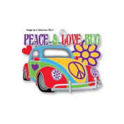 Greenlight 13509 1/18 Hippie Peace & Love 1967 VW Beetle Right Hand Drive*
