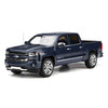 GT Spirit GT212 1/18 Chevrolet Silverado Centennial Edition 2018 Steel Blue Metallic | Metro Hobbies