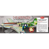 Guillows 402 P-51 Mustang WWII 27in Balsa Plane Kit