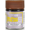 Mr Hobby (Gunze) GX109 Mr Clear Color GX Clear Brown Lacquer Paint 18ml