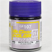 Mr Hobby (Gunze) GX107 Mr Clear Color GX Clear Purple Lacquer Paint 18ml