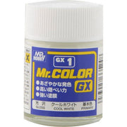 Mr Hobby (Gunze) GX001 Mr Color GX Cool White Lacquer Paint 18ml