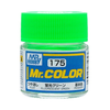 Mr Hobby (Gunze) C175 Mr Color Gloss Fluorescent Green Lacquer Paint 10ml