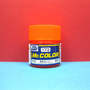 Mr Hobby (Gunze) C173 Mr Color Gloss Fluorescent Orange Lacquer Paint 10ml