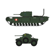 Hasegawa 30043 1/72 Churchill Mk.I/II & Daimer Mk.II Dieppe Raid 2 kits