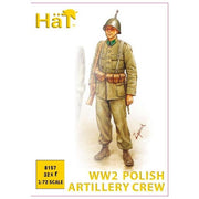 Hat 8157 1/72 Polish Artillery Crew WWII 32 Figures