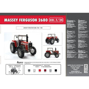 Heller 81402 1/24 Massey Ferguson 2680 Tractor