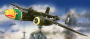 Hong Kong Models 01E02 1/32 B-25J Mitchell Strafer
