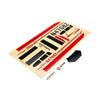 Hobbyzone HBZ8110 Decal Sheet SC SAFE