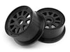 HPI 104971 TR-10 Wheel Black 120x65mm 10mm Offset 2pcs