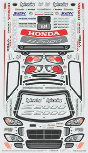 HPI 17506 1/10 Honda S2000 2004 Clear Body Shell (200mm)