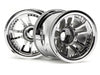 HPI 3052 Split 5 Truck Wheel Chrome 2pcs