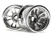 HPI 3052 Split 5 Truck Wheel Chrome 2pcs