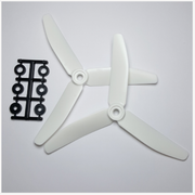 HQ Triple Prop 5x4x3 Metal Danny White Glass Fiber Composite