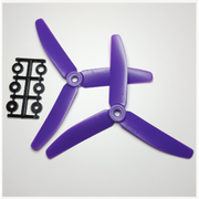 HQ Triple Prop 5x4x3 Ummagawd Purple Glass Fiber Composite