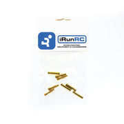 iRunRC 4mm Gold Connector Male + Female (4 pair)