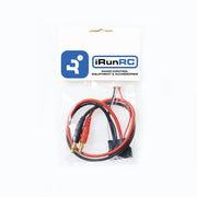 iRunRC Charge Lead - TRX ID 2S - 14AWG Silicone Wire - 30cm (1pce)