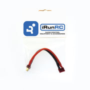 iRunRC Power Extension Lead - Deans - 12AWG Silicone Wire 12cm (1pce)