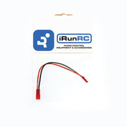 iRunRC Power Extension Lead BEC/JST 20AWG Silicone Wire 12cm (1pce)
