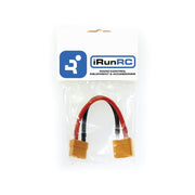 iRunRC Power Extension Lead -XT90 - 12AWG Silicone Wire 12cm (1pce)