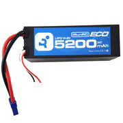 iRunRC Eco 4S 5200mAh 14.8v 50C LiPo Battery with EC5 Connector