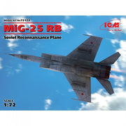 ICM 1/72 Mikoyan MiG-25RB Soviet Reconnaissance Plane