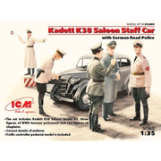 ICM 35480 1/35 Kadett K38 Saloon Staff Car with German Roadpolice