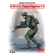 ICM 24103 1/24 S.W.A.T. Team Fighter #3