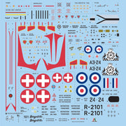 Italeri 2510 1/32 Mirage III E/O/R with RAAF Decals