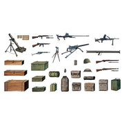 Italeri 0407 1/35 Allied WWII Guns Rifles Mortars and Accessories