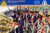 Italeri 6060 1/72 American Infantry American War of Independence