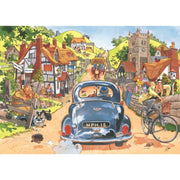 Jumbo 19146 Wasgij Retro Original 1 Sunday Drivers 1000pc Jigsaw Puzzle