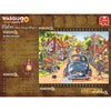 Jumbo 19146 Wasgij Retro Original 1 Sunday Drivers 1000pc Jigsaw Puzzle
