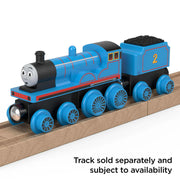 Fisher-Price HBJ99 Thomas and Friends Wooden Railway Edward Engine and Coal-Car