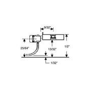 Kadee HO No.22 Medium Overset Shank Insulated Coupler | Metro Hobbies