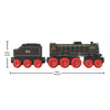 Fisher-Price HBK11 Thomas and Friends Wooden Railway Hiro Engine and Coal-Car