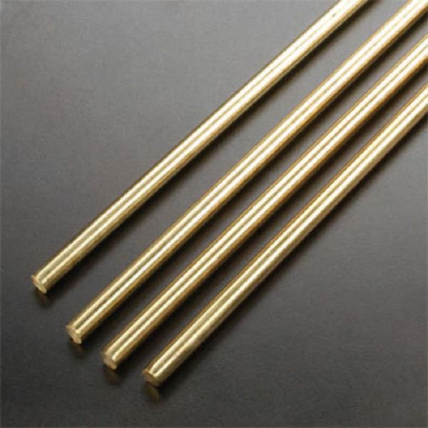 Brass Rod 6 Mm Diameter Free Cutting Brass Length 30 Cm X When A