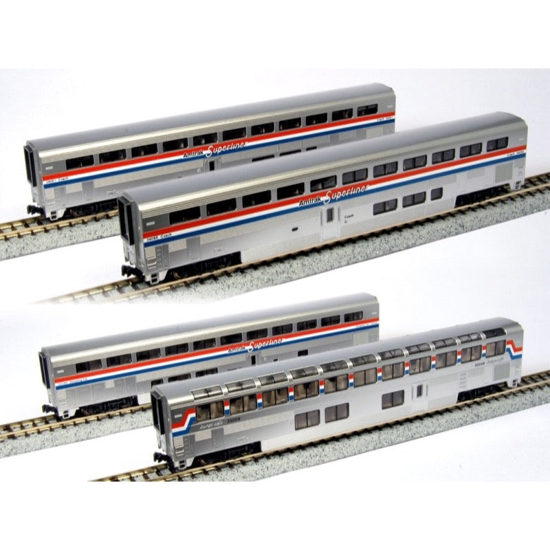 Kato 106-3518 N Amtrak Superliner PhIII Car SetB Buy Online
