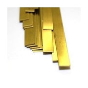 K&S Metals 8226 Brass Strip 0.093 x 1/2 x 12in