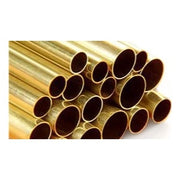 K&S Metals 9823 Round Brass Tube 5mm OD x 0.45mm Wall x 300mm Long 3pc