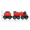 Fisher-Price HBK12 Thomas and Friends Wooden Railway James Engine and Coal-Car