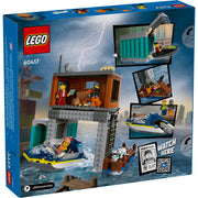 LEGO 60417 City Police Speedboat and Crooks Hideout